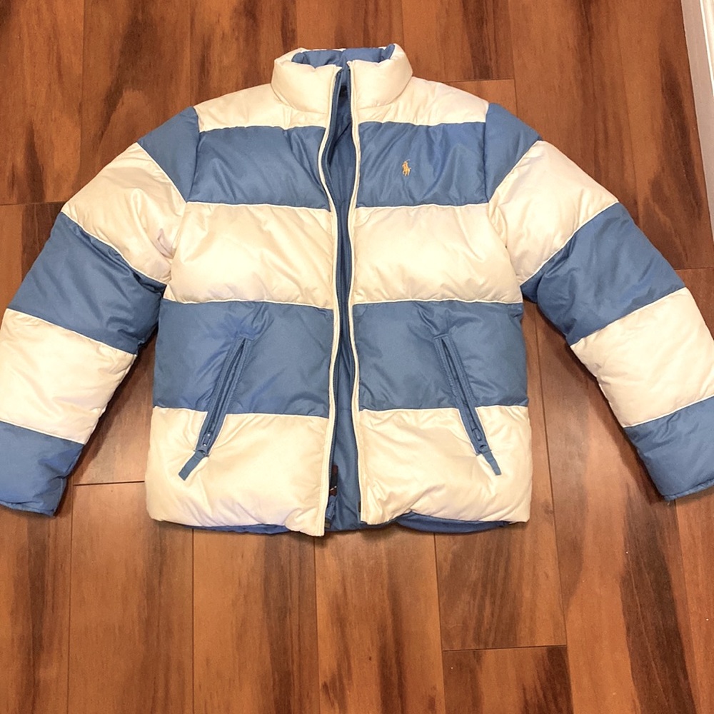 NEW Ralph Lauren size 12-14 girls INTERCHANGEABLE jacket.